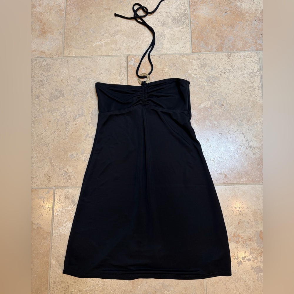 Ralph Lauren Black Strapless Mini Dress
